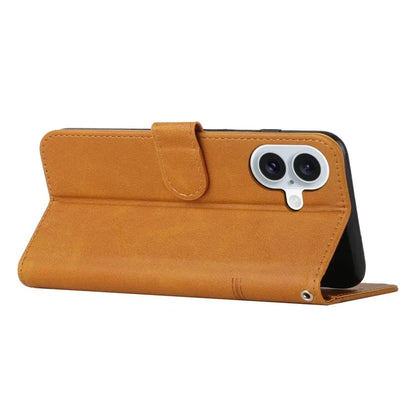 For iPhone 16 Plus Wallet Case Flip Book PU Leather Protective Phone Cover