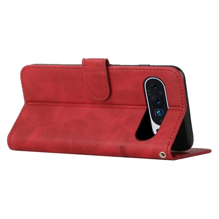 For Google Pixel 9 / Pixel 9 Pro Case Flip Wallet Card Slots Leather Phone Cover