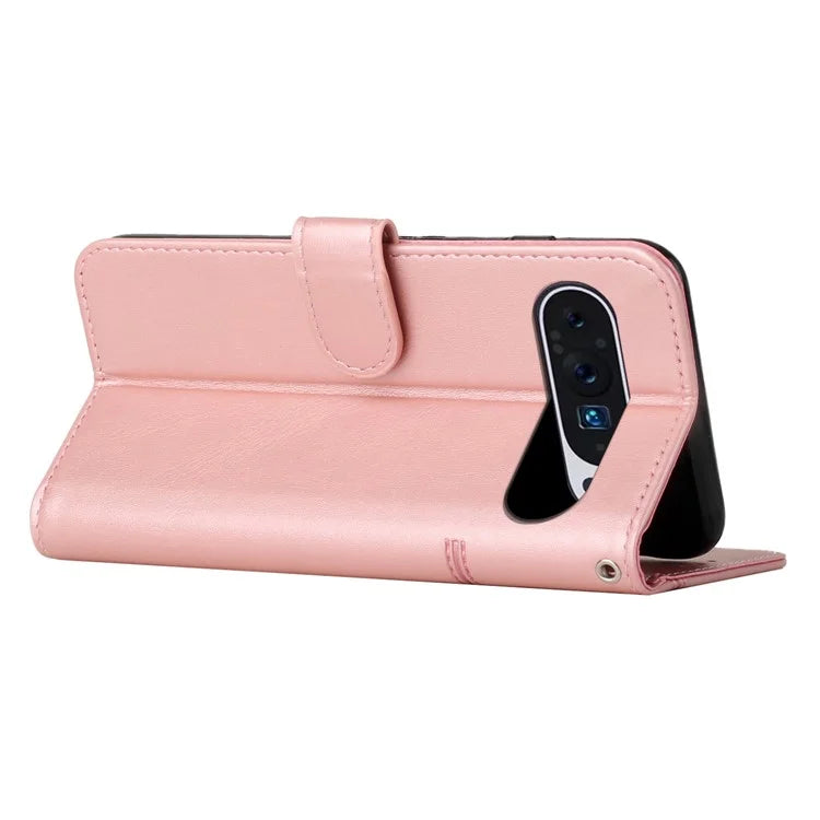For Google Pixel 9 / Pixel 9 Pro Case Flip Wallet Card Slots Leather Phone Cover