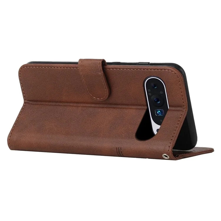 For Google Pixel 9 / Pixel 9 Pro Case Flip Wallet Card Slots Leather Phone Cover