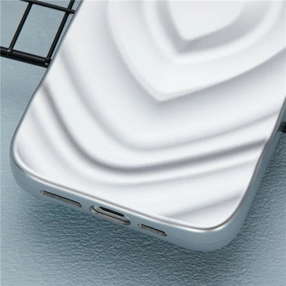 WT Series For iPhone 13 Pro Case TPU Shell 3D Heart Wave Phone Cover