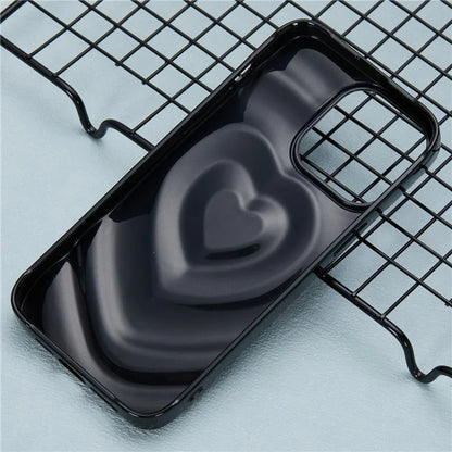 WT Series For iPhone 13 Pro Case TPU Shell 3D Heart Wave Phone Cover