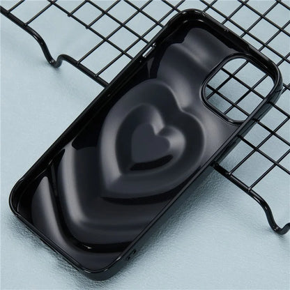 WT Series For iPhone 14 Case Heart Design Shockproof Soft TPU Phone Cover