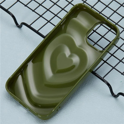 WT Series For iPhone 14 Case Heart Design Shockproof Soft TPU Phone Cover