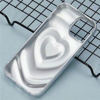 WT Series For iPhone 14 Case Heart Design Shockproof Soft TPU Phone Cover