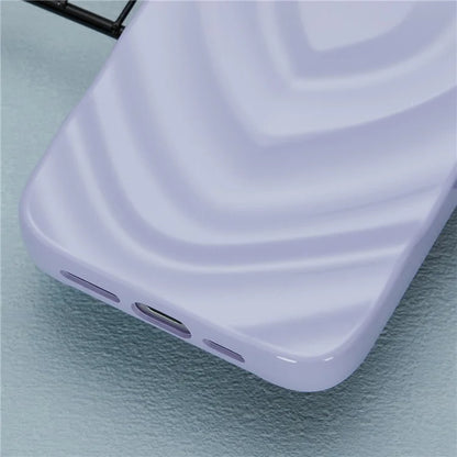 WT Series For iPhone 15 Pro Case Protective TPU 3D Heart Design Phone Cover