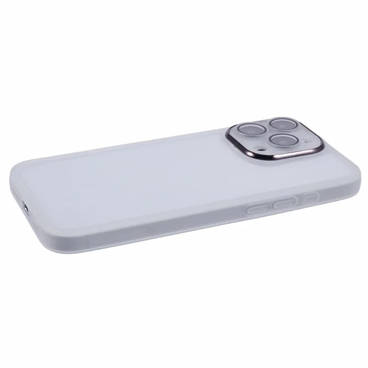 DKSM Series For iPhone 16 Pro Case TPU Protective Cell Phone Cover Electroplated Camera Frame