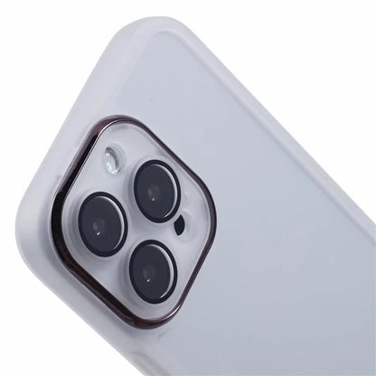 DKSM Series For iPhone 16 Pro Case TPU Protective Cell Phone Cover Electroplated Camera Frame