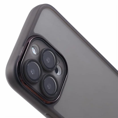 DKSM Series For iPhone 16 Pro Case TPU Protective Cell Phone Cover Electroplated Camera Frame
