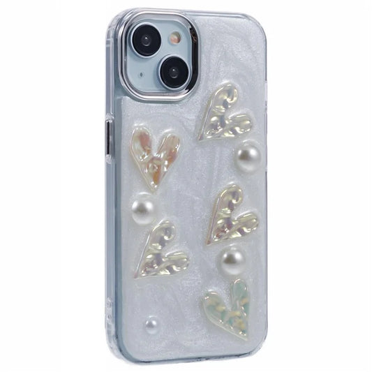 YH Series For iPhone 13 Case Epoxy Shockproof Back Flexible TPU Phone Cover