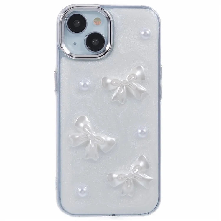 YH Series For iPhone 14 Case Aesthetic 3D Epoxy Pattern TPU Phone Cover