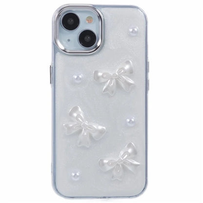 YH Series For iPhone 14 Case Aesthetic 3D Epoxy Pattern TPU Phone Cover
