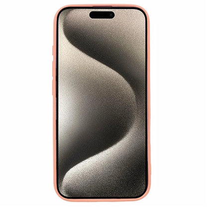 For iPhone 16 Case Fiber Lining TPU Soft Touch Phone Cover Drop Protection