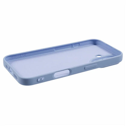 For iPhone 16 Case Fiber Lining TPU Soft Touch Phone Cover Drop Protection