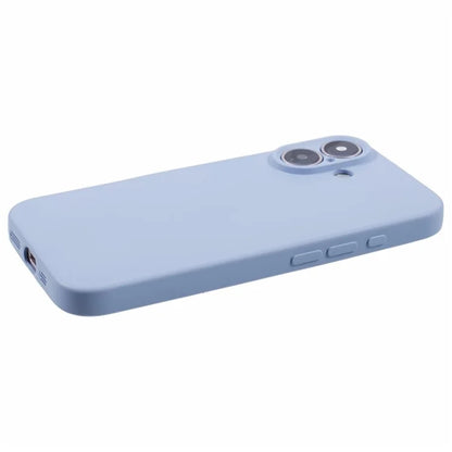 For iPhone 16 Case Fiber Lining TPU Soft Touch Phone Cover Drop Protection