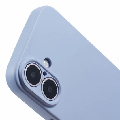 For iPhone 16 Case Fiber Lining TPU Soft Touch Phone Cover Drop Protection