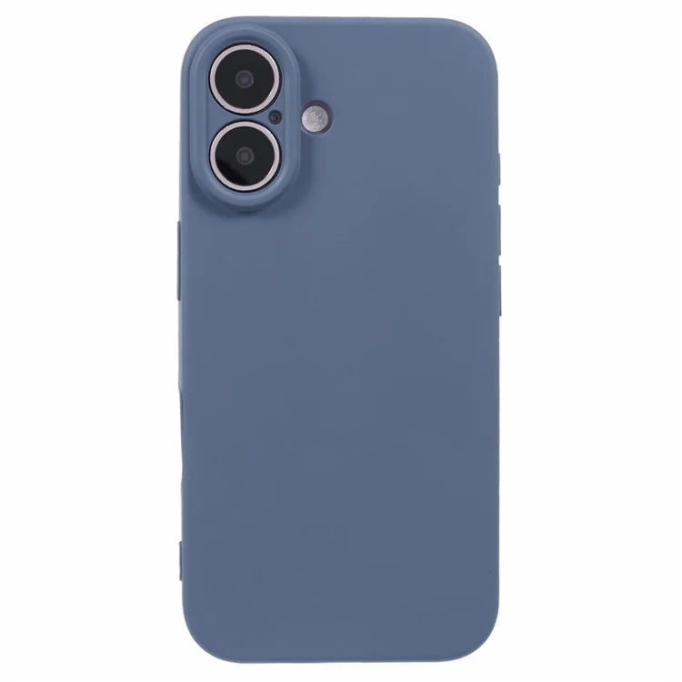 For iPhone 16 Case Fiber Lining TPU Soft Touch Phone Cover Drop Protection