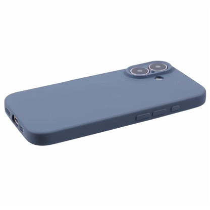 For iPhone 16 Case Fiber Lining TPU Soft Touch Phone Cover Drop Protection