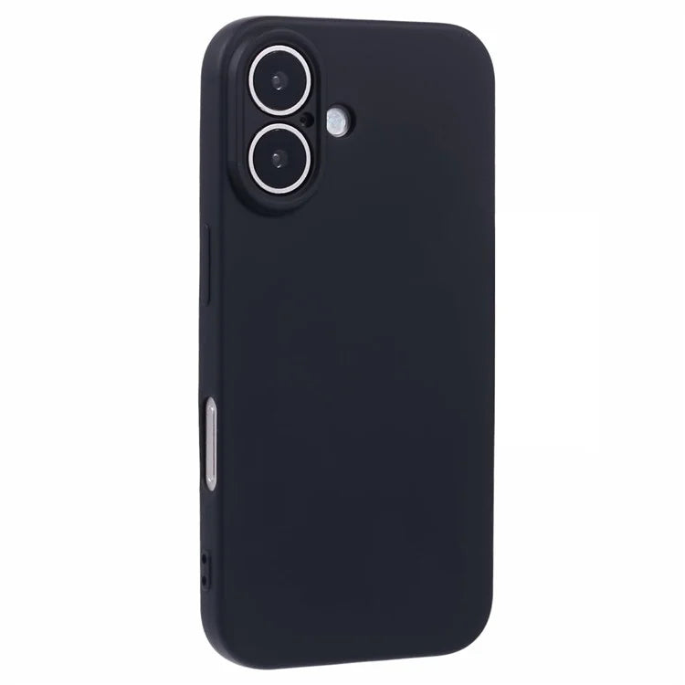 For iPhone 16 Case Fiber Lining TPU Soft Touch Phone Cover Drop Protection