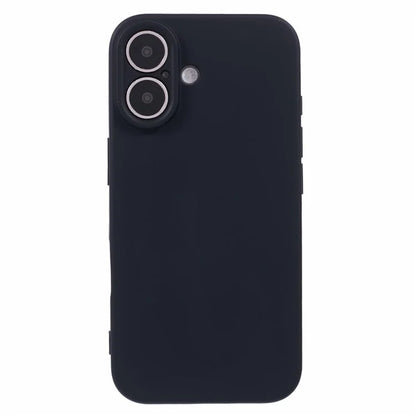 For iPhone 16 Case Fiber Lining TPU Soft Touch Phone Cover Drop Protection