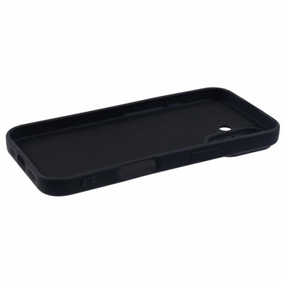 For iPhone 16 Case Fiber Lining TPU Soft Touch Phone Cover Drop Protection