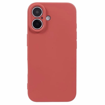 For iPhone 16 Case Fiber Lining TPU Soft Touch Phone Cover Drop Protection