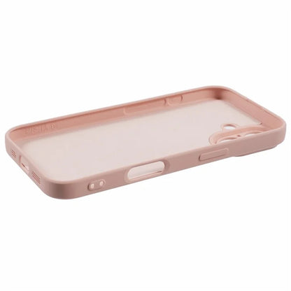 For iPhone 16 Case Fiber Lining TPU Soft Touch Phone Cover Drop Protection