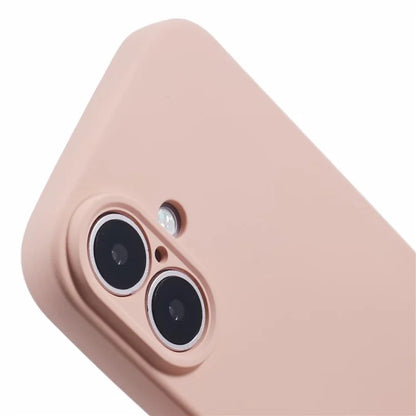 For iPhone 16 Case Fiber Lining TPU Soft Touch Phone Cover Drop Protection