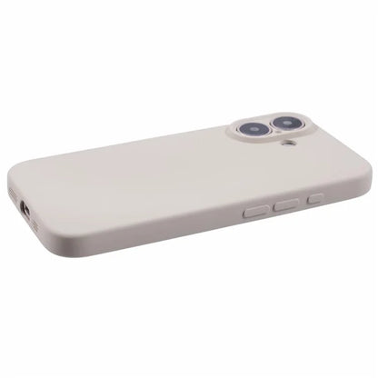 For iPhone 16 Case Fiber Lining TPU Soft Touch Phone Cover Drop Protection