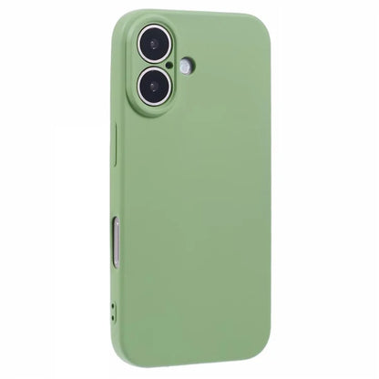 For iPhone 16 Case Fiber Lining TPU Soft Touch Phone Cover Drop Protection