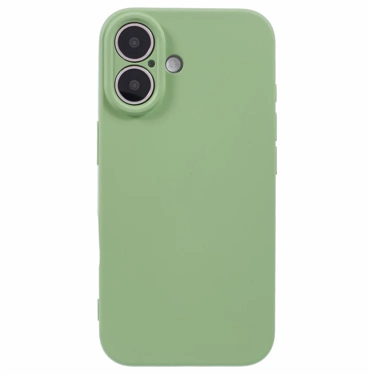For iPhone 16 Case Fiber Lining TPU Soft Touch Phone Cover Drop Protection