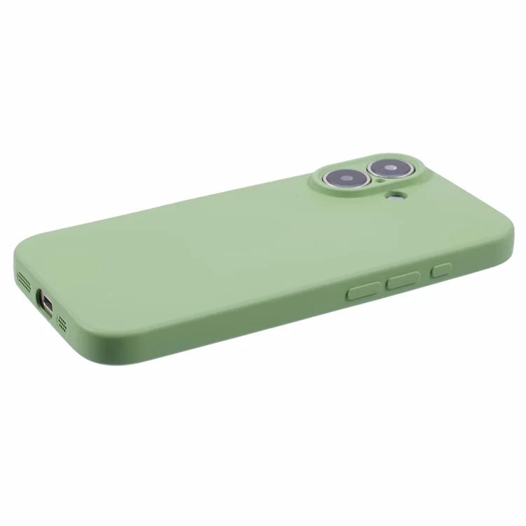 For iPhone 16 Case Fiber Lining TPU Soft Touch Phone Cover Drop Protection
