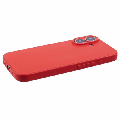 For iPhone 16 Case Fiber Lining TPU Soft Touch Phone Cover Drop Protection