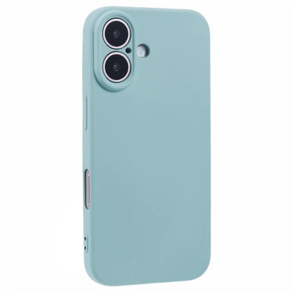 For iPhone 16 Case Fiber Lining TPU Soft Touch Phone Cover Drop Protection
