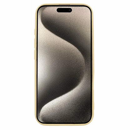 For iPhone 16 Case Fiber Lining TPU Soft Touch Phone Cover Drop Protection