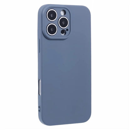 For iPhone 16 Pro Case TPU Back Soft Anti-Scratch Fiber Lining Phone Cover