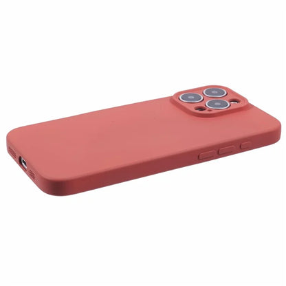 For iPhone 16 Pro Case TPU Back Soft Anti-Scratch Fiber Lining Phone Cover
