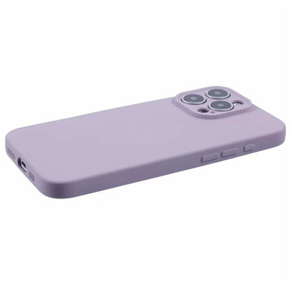 For iPhone 16 Pro Case TPU Back Soft Anti-Scratch Fiber Lining Phone Cover