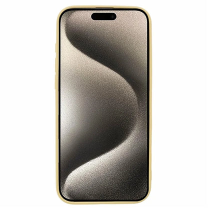 For iPhone 16 Pro Case TPU Back Soft Anti-Scratch Fiber Lining Phone Cover
