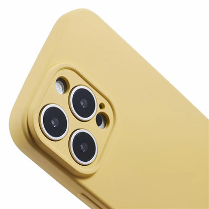 For iPhone 16 Pro Case TPU Back Soft Anti-Scratch Fiber Lining Phone Cover