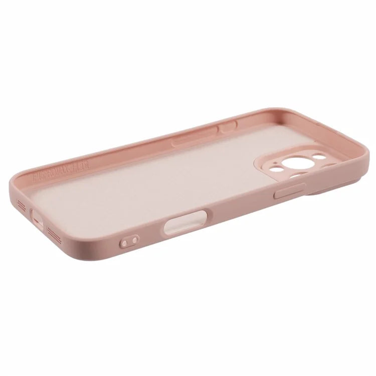 For iPhone 16 Pro Case TPU Back Soft Anti-Scratch Fiber Lining Phone Cover