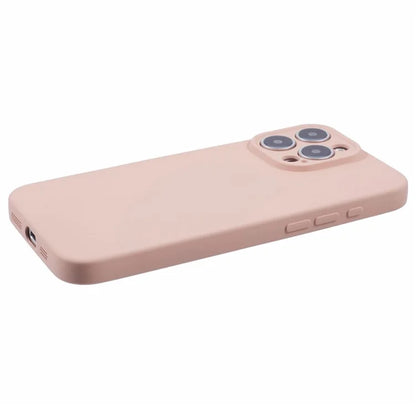 For iPhone 16 Pro Case TPU Back Soft Anti-Scratch Fiber Lining Phone Cover