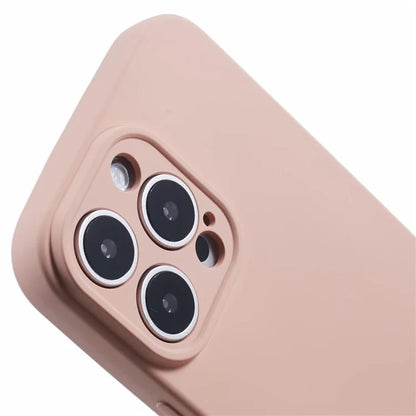 For iPhone 16 Pro Case TPU Back Soft Anti-Scratch Fiber Lining Phone Cover