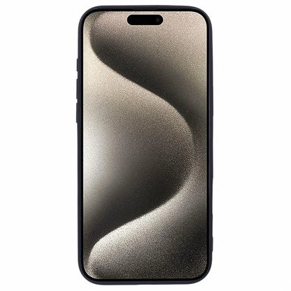 For iPhone 16 Pro Case TPU Back Soft Anti-Scratch Fiber Lining Phone Cover