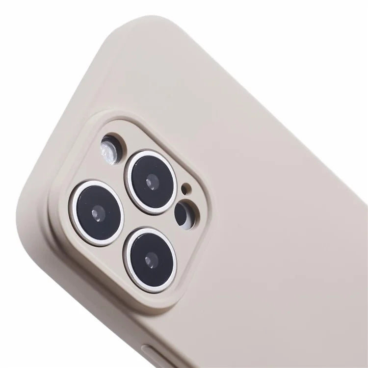 For iPhone 16 Pro Case TPU Back Soft Anti-Scratch Fiber Lining Phone Cover