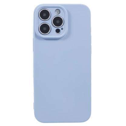 For iPhone 16 Pro Case TPU Back Soft Anti-Scratch Fiber Lining Phone Cover