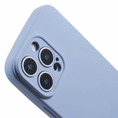 For iPhone 16 Pro Case TPU Back Soft Anti-Scratch Fiber Lining Phone Cover