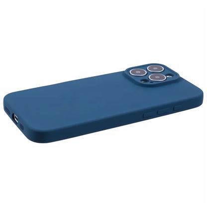 For iPhone 16 Pro Case TPU Back Soft Anti-Scratch Fiber Lining Phone Cover
