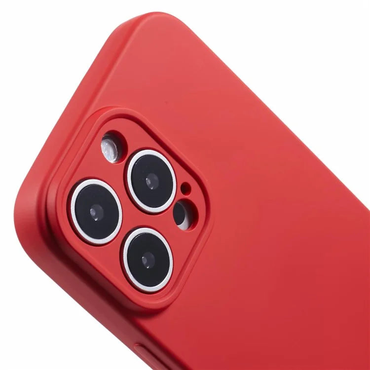 For iPhone 16 Pro Case TPU Back Soft Anti-Scratch Fiber Lining Phone Cover