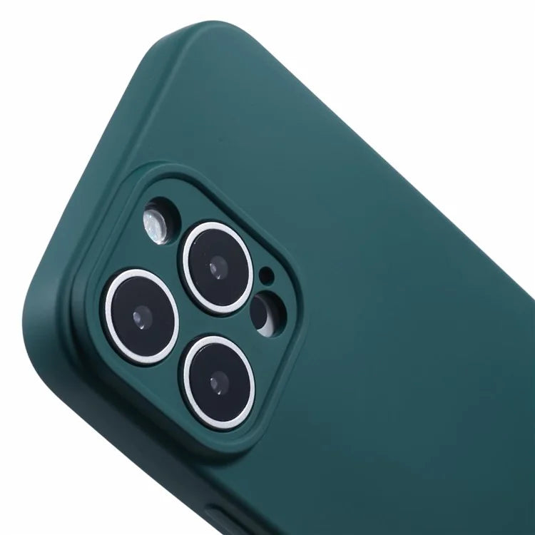 For iPhone 16 Pro Case TPU Back Soft Anti-Scratch Fiber Lining Phone Cover